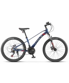 Подростковый велосипед Stels Turbo 470 24MD (матовый темно-синий), Цвет: синий, Размер рамы: 13,5"