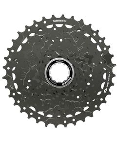 Кассета Shimano CUES CS-LG400 (9 ск., 11-36T), Цвет: графитовый, Количество зубьев: 11-36