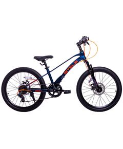 Подростковый велосипед Stels Leader 220 MD 22" (темно-синий), Цвет: синий, Размер рамы: 10,7"