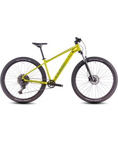 Велосипед Cube Aim SLX 29 (flashlime´n´juniper), Цвет: жёлтый, Размер рамы: M