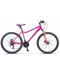 Велосипед Stels Miss 5000 D 26" (фиолетовый/розовый), Цвет: фиолетовый, Размер рамы: 16"