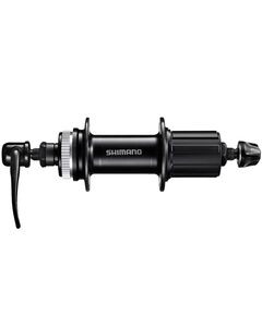 Втулка задняя Shimano FH-QC300-HM, CL, QR (36 отв., черный), Цвет: черный, Количество отверстий: 36