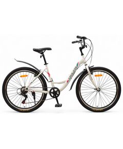 Велосипед Delta Butterfly 26 (белый), Цвет: белый, Размер рамы: 17"