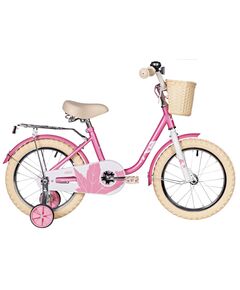 Детский велосипед Novatrack Maple 16" (2025, розовый), Цвет: розовый, Размер рамы: 10,2"