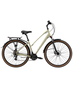 Велосипед Stark'25 Touring 28.2 D LADY (палевый матовый/серый), Цвет: серый, Размер рамы: 15"