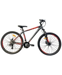 Велосипед Stels Navigator 700 27.5MD (серый/красный), Цвет: красный, Размер рамы: 19"