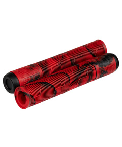 Грипсы STG Gravity (165 мм, красный с черным), Цвет: красный