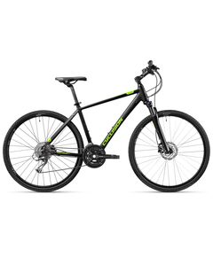Велосипед Cyclision Zodin 2 Alivio 28" (черный-салатовый), Цвет: салатовый, Размер рамы: L