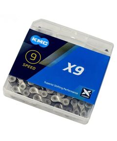Цепь KMC X9 (116 зв., серебристый)