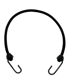 Резинка на багажник M-Wave 5-780160 500х8 мм с крючками для крепления (черная)