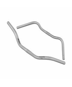 Руль ZOOM NR-AL-14 (L-610, 44°, серебристый матовый), Цвет: серый