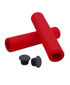 Грипсы SKILL SILICO NBR 125мм (красный), Цвет: красный