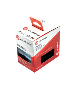 Лента на руль CLARKS CHBT-SI-01 PU&EVA 3-267 (ребристая поверхность соты, черная)