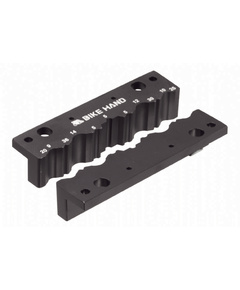 Приспособление для фиксации осей/штоков и пр. в тисках, для бережной обработки деталей BIKEHAND YC-516