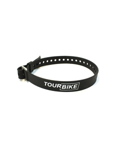 Стяжка на велосумку TOURBIKE 777-130 CARGO STRAPS, 53 см (1 шт., черный)