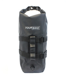 Велосумка водонепроницаемая на вилку TOURBIKE 888-001 (7 л, черный)