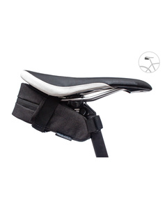 Сумка велосипедная подседельная Акула Caanbag (черный, аритикул: CAAN-TR-40BL)