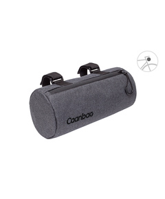 Сумка велосипедная нарульная Тубус Caanbag (темно-серый, артикул: CAAN-TR-25DG), Цвет: серый, Размер: Один размер