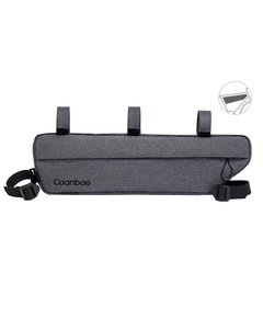 Сумка велосипедная подрамная XL Caanbag (темно-серый, артикул: CAAN-TR-28DG), Цвет: серый, Размер: XL