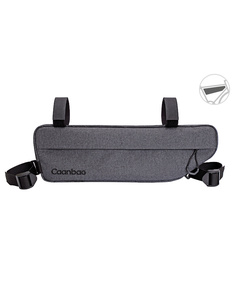 Сумка велосипедная подрамная Caanbag (темно-серый, аритикул: CAAN-TR-30DG), Цвет: серый, Размер: Один размер
