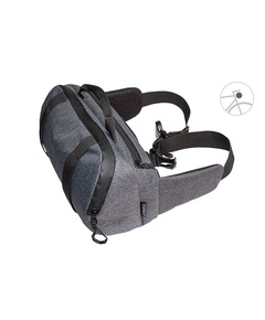 Сумка велосипедная нарульная Caanbag (темно-серый, артикул: CAAN-TR-22DG), Цвет: серый, Размер: Один размер
