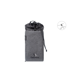 Сумка велосипедная нарульная Кормушка Caanbag (темно-серый, артикул: CAAN-TR-47DG), Цвет: серый, Размер: Один размер