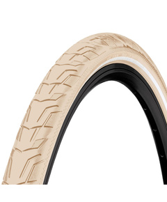 Велосипедная покрышка Continental 28x1.75 (47-622) RIDE City, Creme-Reflex
