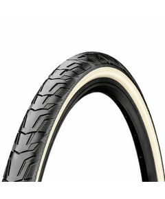 Велосипедная покрышка Continental 28x1.75 (47-622) RIDE City, Black/Creme-Reflex