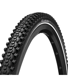 Велосипедная покрышка Continental 29x2.10 (54-622) Ruban, Black-Reflex, Цвет: черный, Ширина: 2.10" (54 мм)