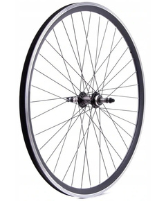 Колесо заднее 28/29" (втулка SF-A213R, 36 отв., обод YKL-D1, чёрный)