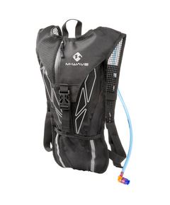 Велосипедный рюкзак M-Wave с гидропаком SOURCE 2л (черно-серый)
