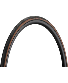 Покрышка 700x25C (25-622) Continental Grand Prix 5000 складная 3/330TPI (черная/прозрачная боковина)