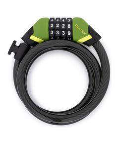 Замок велосипедный CLUXX Gardia 1200C Green/Black