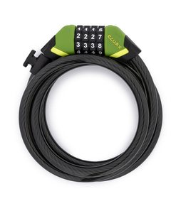 Замок велосипедный CLUXX Gardia 1250C Green/Black