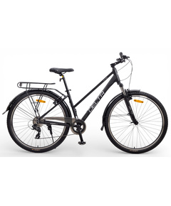 Велосипед Delta City Pro 28 Women (чёрный), Цвет: черный, Размер рамы: 17"