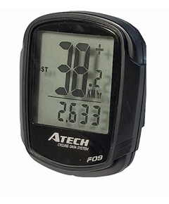 Велоспидометр ATECH MB09 (чёрный), Цвет: черный