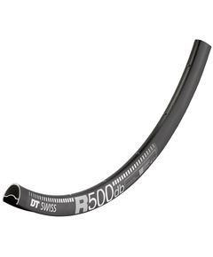 Обод DT Swiss R500 28" Disc ETRTO 622x22 (disc, черный, не пистонированный, 32 отв.)