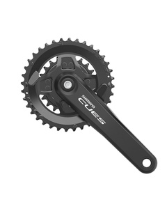 Система Shimano CUES FC-U4000-2 (175 мм, 9/10/11 ск., 36/22T), Цвет: черный, Количество зубьев: 36/22, Длина: 175, Тип крепления: квадрат