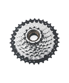 Трещотка Kangyue KFW-885A-E (8 ск., 11-32Т, чёрный/серебристый)