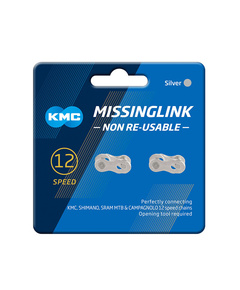 Замок цепи KMC CL552 (12 ск., 2 шт., серебристый)