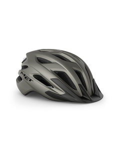 Велошлем Met Crossover (Titanium), Цвет: серый, Размер: 52-59