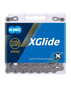 Цепь KMC X Glide Gray (126 зв., серый)
