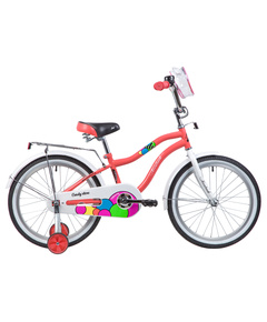 Велосипед Novatrack 20" Candy (коралловый), Цвет: красный