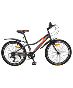 Велосипед Delta Flex 24 (серый), Цвет: серый, Размер рамы: 12"