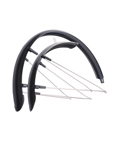 Комплект щитков грязезащитных TopFit 27.5" (60мм, abs, чёрный)