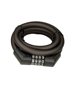 Замок AXXY Ccable12, трос 12x1200мм, кодовый (матовый черный)