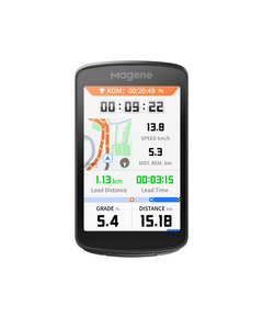 Велокомпьютер Magene C706 (с GPS, тип BI, чёрный)