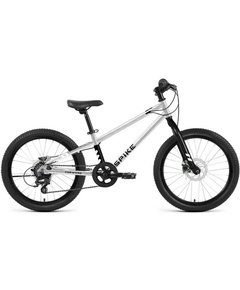 Велосипед Forward Spike CX 20 (2026, серебристый), Цвет: серый, Размер рамы: 10"