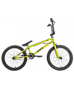 Велосипед Stark'25 Madness BMX 2 (ярко-зеленый/черный/черный), Цвет: жёлтый
