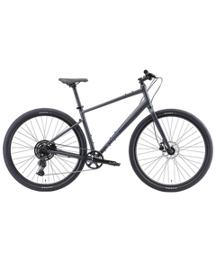 Велосипед Stark'26 Commute 700.3 HD (антрацит матовый/темно-серый), Цвет: графитовый, Размер рамы: 18"